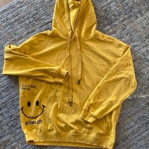BXU Women’s XL Mustard Colored Hoodie